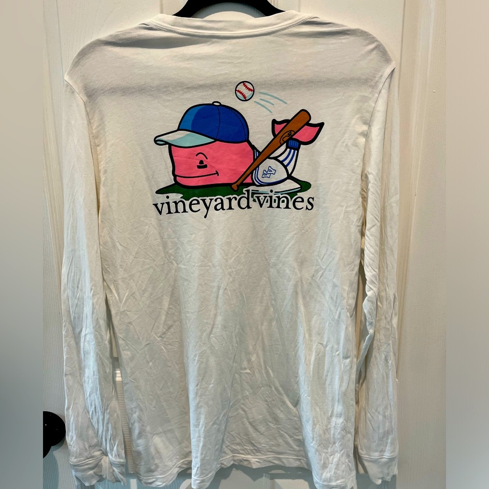Vineyard Vines long sleeve baseball Youth XL
